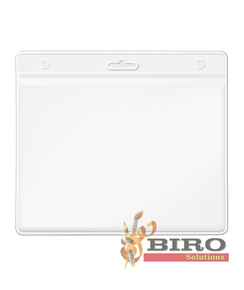Ecuson din plastic orizontal 85x115 mm, MAS